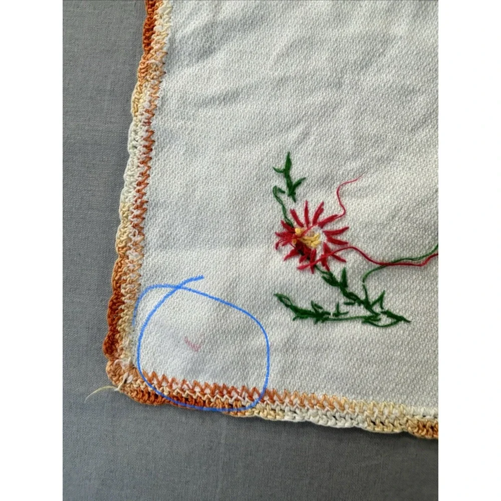 Handmade vintage cotton
